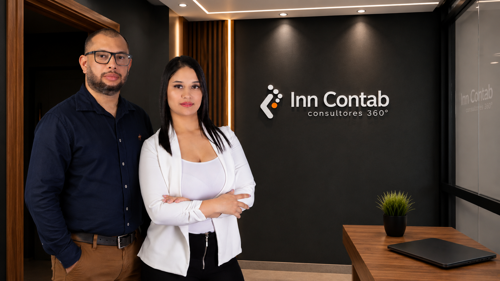 José Carlos Romero Hoyos y Xiomara Pérez Zapata, equipo de INN CONTAB 360